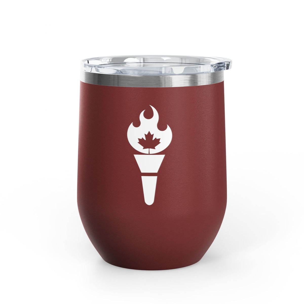 12oz Insulated Wine Tumbler - Portable Stainless Steel Cup for Wine, Travel & Outdoor Entertaining