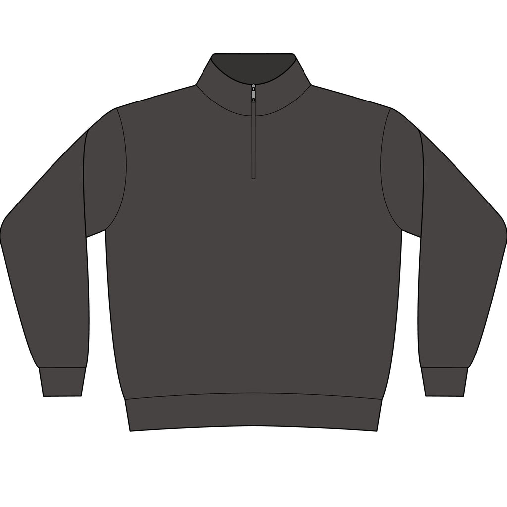 Unisex Garment-Dyed Quarter-Zip Sweatshirt