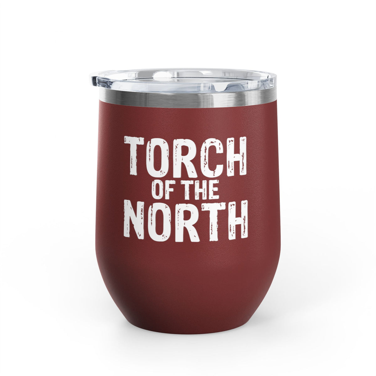 12oz Insulated Wine Tumbler - Portable Stainless Steel Cup for Wine, Travel & Outdoor Entertaining