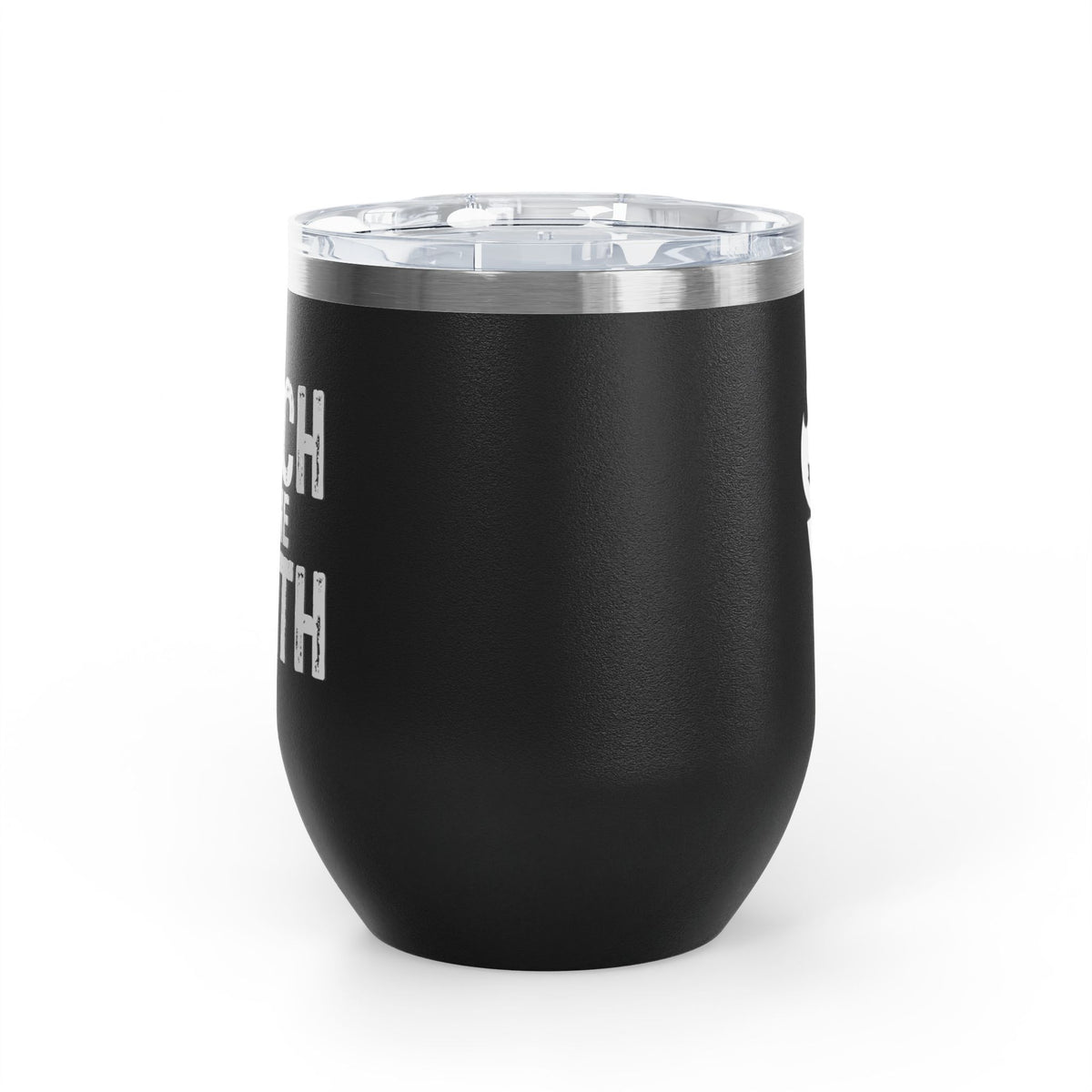 12oz Insulated Wine Tumbler - Portable Stainless Steel Cup for Wine, Travel & Outdoor Entertaining