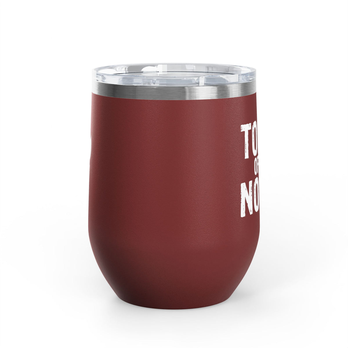12oz Insulated Wine Tumbler - Portable Stainless Steel Cup for Wine, Travel & Outdoor Entertaining