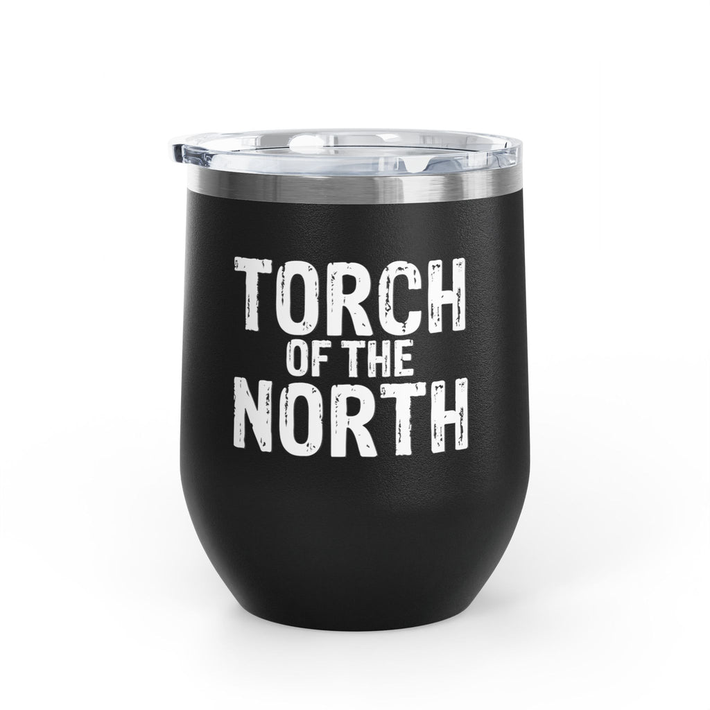 12oz Insulated Wine Tumbler - Portable Stainless Steel Cup for Wine, Travel & Outdoor Entertaining