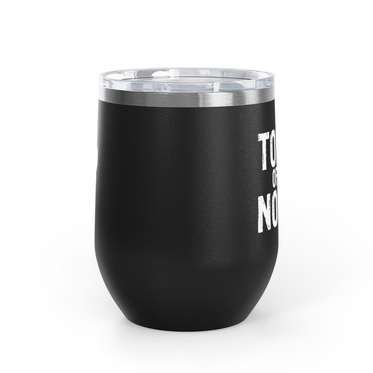 12oz Insulated Wine Tumbler - Portable Stainless Steel Cup for Wine, Travel & Outdoor Entertaining