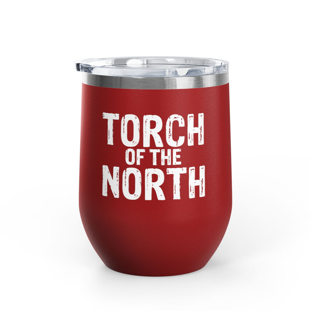 12oz Insulated Wine Tumbler - Portable Stainless Steel Cup for Wine, Travel & Outdoor Entertaining