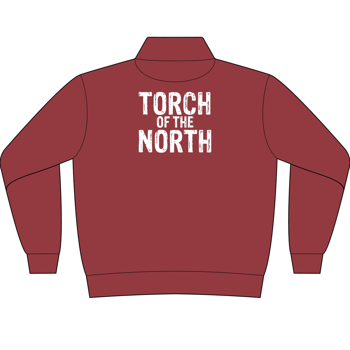 Unisex Garment-Dyed Quarter-Zip Sweatshirt